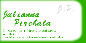 julianna pirchala business card